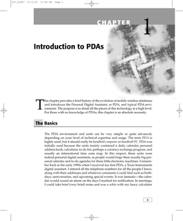 Introduction to Pdas