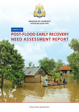 Post-Flood Early Recovery Need Assessment Report