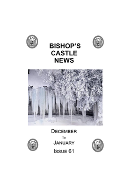 Bishop's Castle News