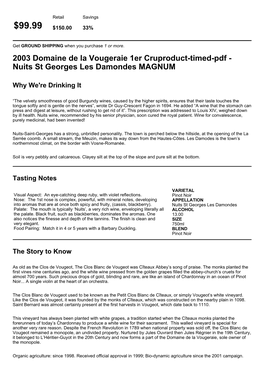 Download Tasting Notes