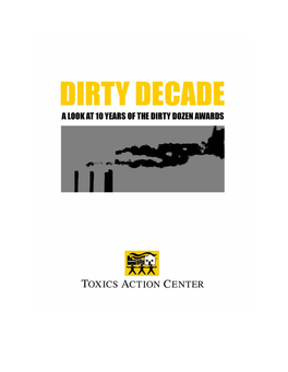 Dirty Decade Report (2007)