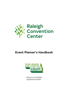 Event Planner's Handbook