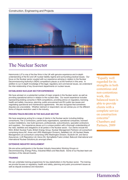 The Nuclear Sector