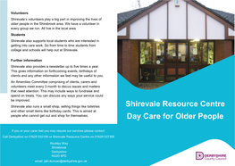 Shirevale Resource Centre and Other Small Items Like Birthday Cards