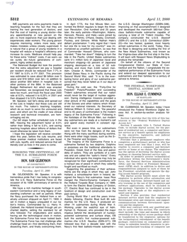 5312 Hon. Sam Gejdenson Hon. Elijah E. Cummings