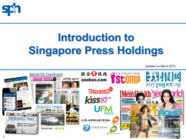 Introduction to Singapore Press Holdings