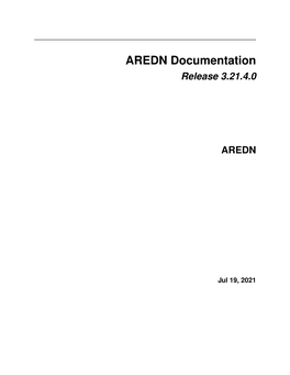 AREDN Documentation Release 3.21.4.0