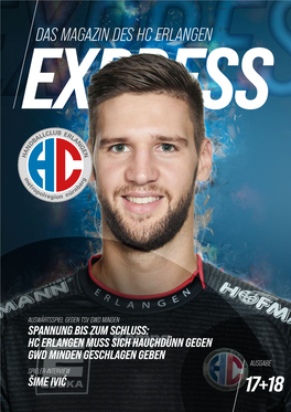 Das Magazin Des Hc Erlangen Express