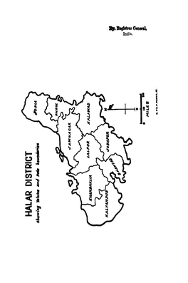 District Census Handbook, Halar