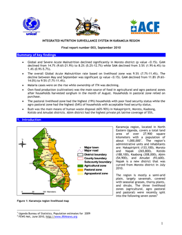 Karamoja Nut Surveillance