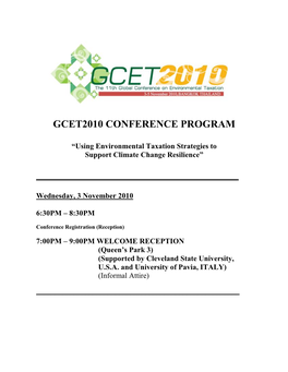 Conference Program