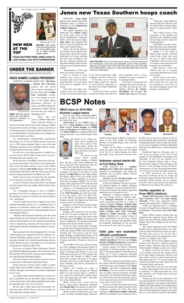 BCSP Notes Organization's Annual Meeting HBCU Stars on 2018 NBA Towson Sports Photo Last Week Here Just Outside of KNOX: Becomes Second Washington, D.C