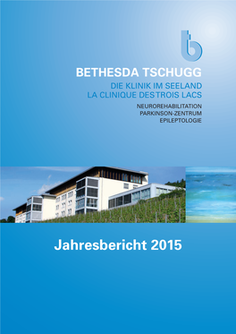 Jahresbericht 2015 Inhaltsverzeichnis