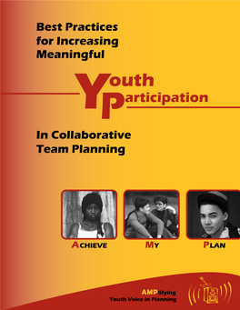 Best Practices for Increasing Meaningful Youth Participation In