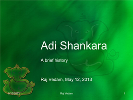 Adi Shankara