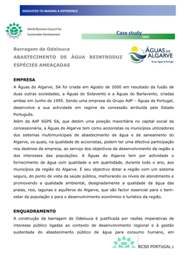 Case Study Águas Do Algarve