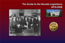 The Guide to the Nevada Legislature 2019-2020