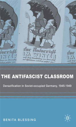 2006 Book Theantifascistclassr