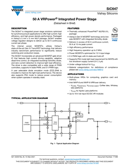 Datasheet in Brief)