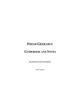 Field Geology