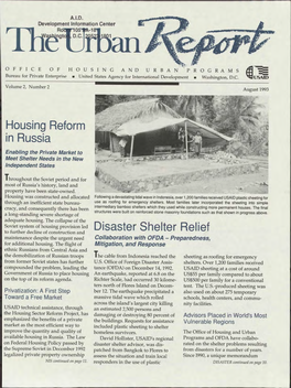 Housing Reform in Russia Enabling the Private Market to Meet Shelter Needs in the New Independent States