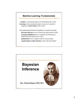 Bayesian Inference