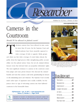 CQR Cameras in the Courtroom