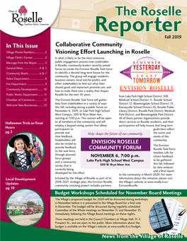 Roselle Reporter Fall 2019