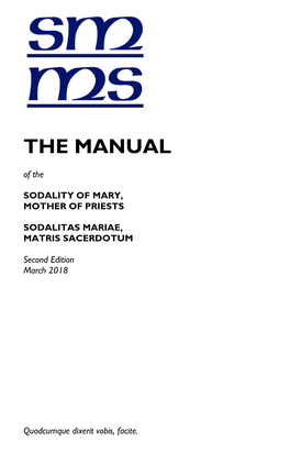 THE MANUAL of The