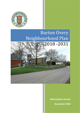 Burton Overy Neighbourhood Plan