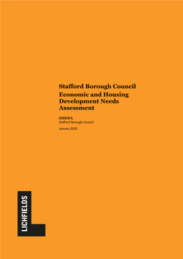 Stafford Borough Council Economic and Housing Development Needs Assessment