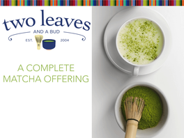 Matcha Information