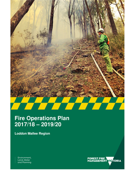 Fire Operations Plan 2017/18 – 2019/20