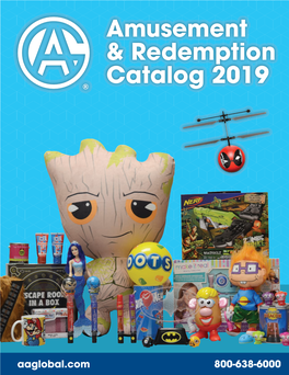 Amusement & Redemption Catalog 2019