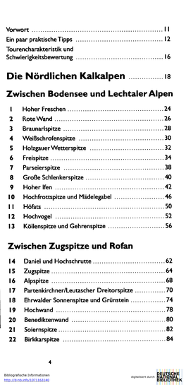 Die Nördlichen Kalkalpen Is Zwischen Bodensee Und Lechtaler Alpen