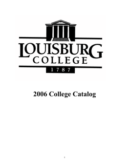 College Catalog 2006