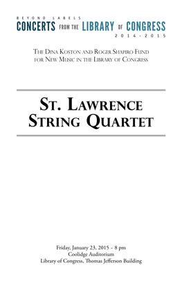 St. Lawrence String Quartet