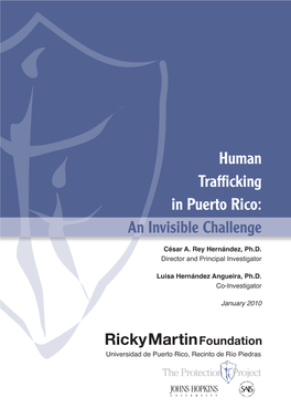 Human Trafficking in Puerto Rico: an Invisible Challenge