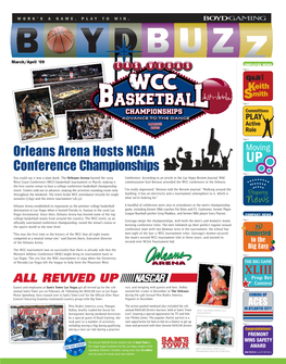 News Orleans Arena Hosts NCAA Conference Championships