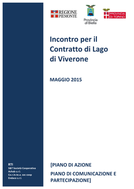 Incontro Per Il Contratto Di Lago Di Viverone