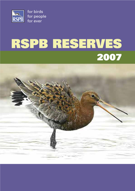 Rspb Reserves 2007