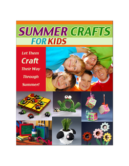 22 Summer Crafts for Kids Ebook