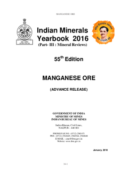 Manganese Ore-2016.Pmd