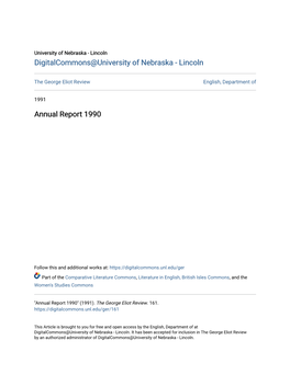 Annual Report 1990