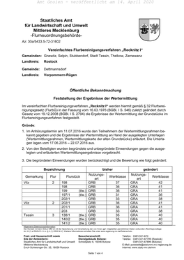 Stalu Mittleres Mecklenburg