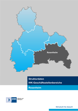 Rosenheim Strukturdaten IHK-Geschäftsstellenbereiche