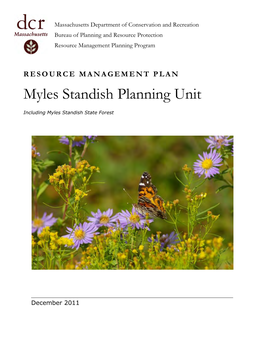 Myles Standish Planning Unit