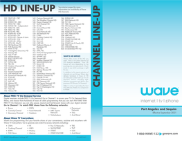 Channel Line-Up