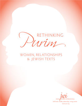 Women, Relationships & Jewish Texts