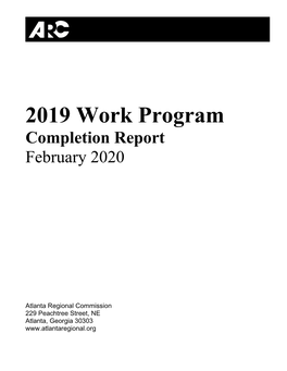 2005 Work Program
